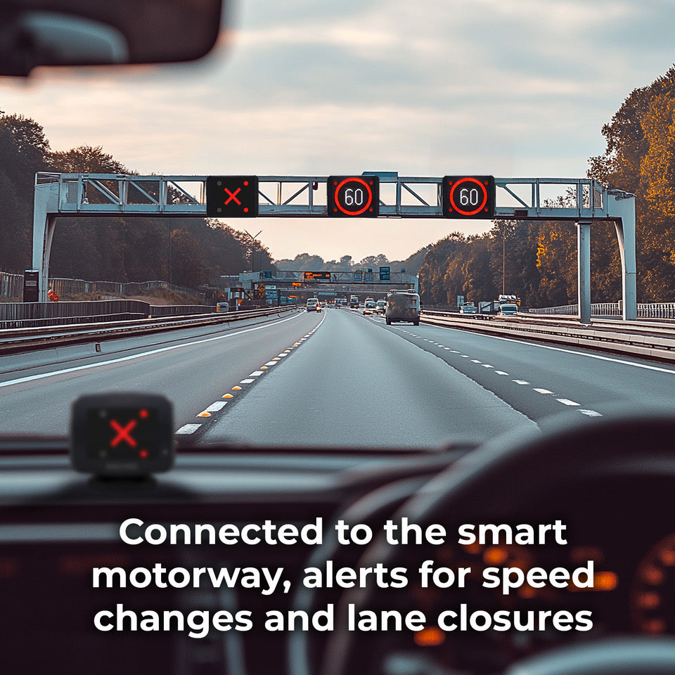 Road Angel Pure One V2.4 Speed Camera Detector With Speed Awareness & Onboard Mobile Data Modem