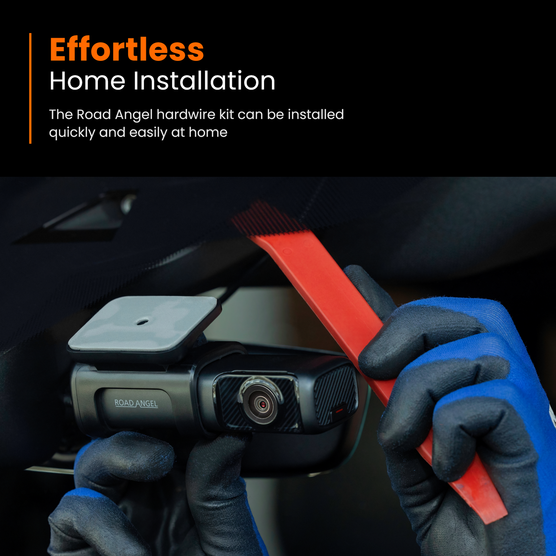 RA7300C - Road Angel Halo Dash Cam 5V- Type C Hardwiring Kit - for Halo Start 2/Ignite 2 and Vision 3