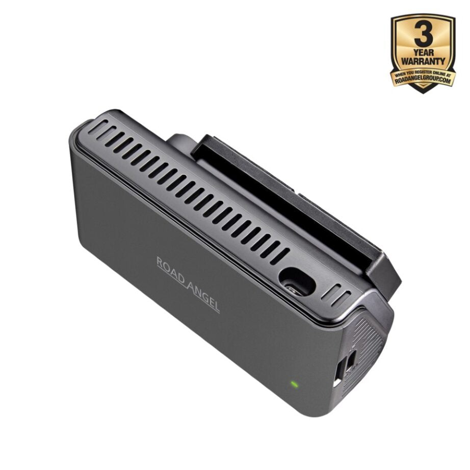 New - Road Angel Halo Edge 4K Single Dash Cam with Parking Mode & Quick Release Mounting