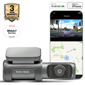 Road Angel Halo Ultra 4K Dash Cam - Which Best Buy! with Parking Mode & Internal 64GB SSD Memory