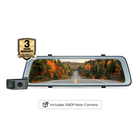 NEW - Road Angel Halo View 2 Rear View Mirror and Dash Cam with 32GB SD Card & Hardwiring Kit Bundle