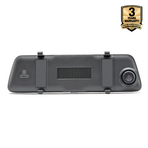 NEW - Road Angel Halo View 2 Rear View Mirror and Dash Cam with 32GB SD Card & Hardwiring Kit Bundle