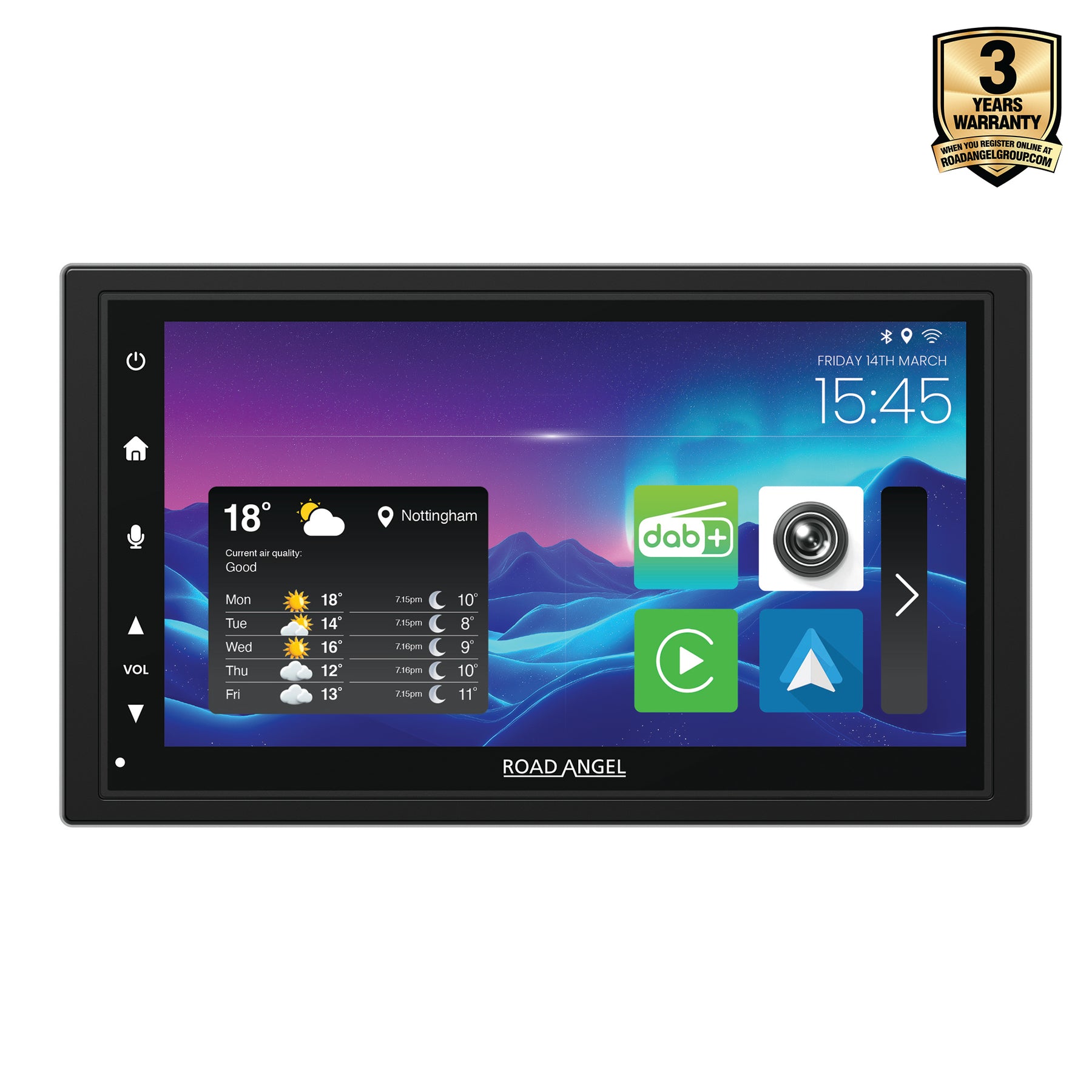 NEW - RA-X622BT | Car Stereo With 6.75" Touch Screen Display, Bluetooth | Wireless Android Auto & Apple Car Play